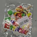 2 x 25Pcs Mario Cake Decorations with 24pcs Cupcake Toppers, 1pcs Happy Birthday Cake Topper, Super Bros Party Supplies, Perfect for Birthday Party Decorations