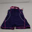 beautyin Women Athletic One Piece Boyleg Racerback Swimming Suits Bathing Suit (Medium, Pink)