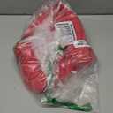 Malier Dog Winter Coat, Windproof Dog Cold Weather Coats with Real Pocket, Winter Extra Warm Pet Coat Fleece Jacket Reflective Clothes for Small Medium Large Dogs and Puppy (Red, Large)