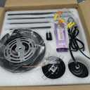 Antique Black Milk Glass Ceiling Light Fixture - 9.8 Inch Vintage Semi Flush Mount Pendant Light for Kitchen, Hallway, Bedroom, Dining Room (White and Black, 9.8)