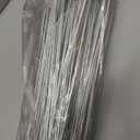 RAOOKIF 12 Inch Galvanized Garden Landscape Staples, 20/50/100/200Pcs Garden Metal Stakes, 11 Gauge Heavy Duty Ground Stakes for Decoration, Fence, Lawn, Fabric Pins