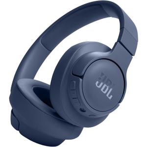 JBL Tune 720BT - Wireless Over-Ear Headphones with JBL Pure Bass Sound, Bluetooth 5.3, Up to 76H Battery Life and Speed Charge, Lightweight, Comfortable and Foldable Design (Blue)