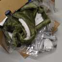 Bedsure Electric Blanket Full Size  Soft Flannel Heated Blanket, Fast Heating with 10 Time Settings & 6 Heat Settings, Warm Gift for Grandma (72x84 inches, Olive Green)