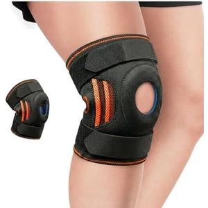 Knee Brace for Knee Pain Relief - Side Stabilizers & Patella Gel Pads, Knee Support for Running, Sports, Arthritis, ACL MCL, Compression knee Support (Medium)
