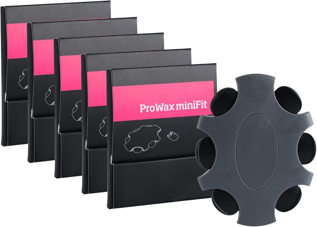 Wax Guards for Oticon ProWax MiniFit Hearing Aid Supplies Replacement Wax Filters (5 Packs/ 30 Pcs)