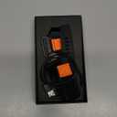 Military Smart Watches for Men (2 Straps), 2.01" HD Smartwatch with 1000 mAh Battery, Answer/Make Call, Led Flashlight, Heart Rate/Sleep Monitor, 100+ Sport Modes Fitness Tracker for Android/iPhone (Black)