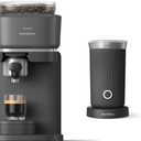 PHILIPS Baristina Espresso Machine & Milk Frother Bundle, Black