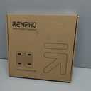 RENPHO Smart Scale for Body Weight, FSA&HSA Eligible, Digital Bathroom Scale BMI Weighing Bluetooth Body Fat Scale, Body Composition Monitor Health Analyzer with Smartphone App, 400 lbs - Elis 1 (Black)