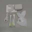 Ultrasonic Automatic Electric Toothbrush for Adults- U Shaped self Brushing Toothbrush, 360 Mouth Cleaning, 5 Modes for Whitening, IPX7 Waterproof Rechargeable (Light Gray)