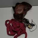 Pirate Hat and Accessories Set with Eye Patch Necklace Sash Leather Bracelets for Men Women Pirate Costume Halloween Cosplay Renaissance Outfit