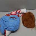 Pet Deadly Dog Costume, Cute Dog Cosplay Halloween Christmas Funny Pet Clothes Party Costume for Small Medium and Large Dogs (Large)