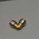 SharkBite Max 3/4 Inch 90 Degree Elbow, Push to Connect Brass Plumbing Fitting, PEX Pipe, Copper, CPVC, PE-RT, HDPE, UR256A