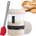 Sourdough Starter Jar, 34 OZ Large Wide Mouth Sour Dough Starter Jars Glass, Sourdough Starter Kit, Sourdough Bread Baking Supplies for Beginners and Pro, 1 Pack