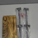 Love-KANKEI Corner Shelf Wall Mount of 3 Tier Rustic Wood Floating Shelves for Bedroom Living Room Bathroom Kitchen Office and More Carbonized Black