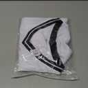 YWIES Plain Basketball Jersey, Blank Team Uniform, Hip Hop Hipster Short Sleeveless Active Shirts (Medium, White-black)