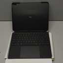 Logitech Combo Touch iPad Air 13-inch (M2, M3 & M4) (2024, 2025 & 2026) Keyboard Case - Detachable Backlit Keyboard with Kickstand, Comfortable Typing, Multi-use Mode - Midnight Black