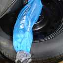 Spare Tire Kit Compatible with 2020-2026 Model Y - Includes 18x4 Rim, 155/85R18 Spare Wheel, 28.5 Rolling Diameter, Includes car Jack kit and Spare tire Carrying Case