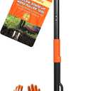 Weed Puller Tool 4-Claw Stand Up Weed Remover tools with Ergonomic Long Handle/Foldable Foot Pedal/Easy Eject,Heavy Duty Garden Weeding Tools for Dandelion,Crabgrass,ThistleNo Bending Kneeling