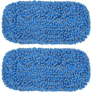 Pack of 2 Microfiber Mop Replacement Pad for Dry Dusting Wet Mopping 