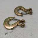 2Pack 3/8" Clevis Slip Hook with Latch, Forged G70 Steel Chain Hook for Deck Hauler Receiver Hitches Trailer Wiring, Chain Hooks Solid Clevis Grab Hooks for Trailer(18,000lbs Capacity): Amazon.com: Industrial & Scientific