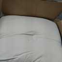 Gnostik Headboard Pillow Twin, White Triangular Wedge Headboard Pillow for Reading and Resting Backrest Positioning Support Pillows for Bed Dorm Sofa, 39.4"x15.7"x7.5", Twin Size:39.4x15.7x7in