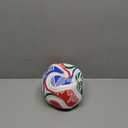 FIFA World Cup 26 Trionda Soccer Ball (3, White/Vivid Red/Glory Blue/Green/Club)