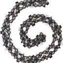 A ANLEOLIFE 4 Pack R55 Semi Chisel Chainsaw Chain for 16 inch Bar .043" Gauge 3/8 inch Low Profile Pitch, 55 Drive Links, Replacement Low-Kickback Chainsaw Blade