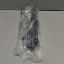 Battery Operated Wall Sconce Set of 2 Rechargeable Wireless Cordless 12000ma 360 Rotation Large Wall Lights lamp Modern Decor Linear Long Metal Black 28"