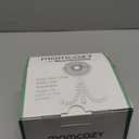 Momcozy Portable Stroller Fan, 8000mAh, 27H Ultra-long Battery Life, Detachable 4 Speed 360Rotate, LED Night Light with 2 Modes, USB Rechargeable Handheld Cooling Fan for Travel, Car Seat, Bedroom (Black)