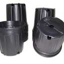 50 New Plastic Nursery 1 Gallon Trade Pot ~ Holds 0.66 Gal