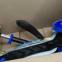 Hurtle 3-Wheeled Scooter for Kids - Wheel LED Lights, Adjustable Lean-to-Steer Handlebar, and Foldable Seat - Sit or Stand Ride with Brake for Boys and Girls Ages 1-14 Years Old