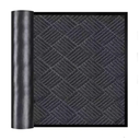 COCOER Commercial Rug, Entrance Floor Mat Rubber Border, 3' X 7' Grey Outdoor Door-Mat Commercial-Floor-Mat Muddy Dirt Resist, Heavy Duty Entry-Mat Entryway-Rug Indoor