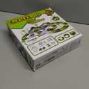 Dinosaur Toys,Create A Dinosaur World Road Race,Flexible Track Playset and 2 pcs Cool Dinosaur car for 3 4 5 6 Year & Up Old boy Girls Best Gift (Green)