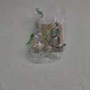 Joyreal Montessori Busy Board Wooden Sensory Toys for Toddler with LED Light Up Switch, Baby Fidget Board Travel Toys for 18+ Months, Boys Girls Birthday, Medium