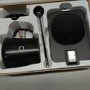 Coffee Mug Warmer & iKago Mug Set, Accurate Temperature Control Smart Heated Mug for Desk, Electric Coffee Warmer with Auto Shut Off & RealTime Temp Display, Gifts for Men Women, 15oz Ceramic Mug