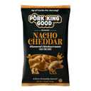 Pork King Good Nacho Cheddar Pork Rinds (Chicharrones) (4 Pack) Snacks (1.75 Ounce (Pack of 4))