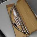 Adjustable Corner Shower Curtain Rod, Stretchable Stainless Steel L Shaped Shower Curtain Rail, Curved Bowed Shower Curtain Pole, Drill Or No Drill, For Bathro(Size:C 90-130cm X 90-130cm, Color:Silver)