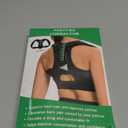 Posture Corrector for Women and Men, Adjustable Back Brace Posture Corrector for Upper & Mid Spine Support, Breathable Back Brace for Improving Neck, Shoulder and Back Posture Pain Relief (Black)