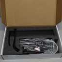 Black Bathroom Vessel Sink Faucet, Waterfall Bathroom Faucet, Vessel Faucet, Tall Body High 1 Hole Single Handle with Pop Up Drain Combo Lavatory Vanity Mixer Tap Commercial Basin Bowl Sink