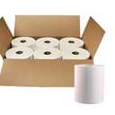 Marcal Premium TAD Roll Towels, Bulk 6 Roll Case, 600 Feet per Roll, Soft and Absorbent Hard Roll Paper Towels, Fits Universal Dispensers (NP-608-800P)
