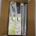 Tablet Floor Stand with 5LB Metal Base, Overhead Bed Phone Stand Angle Height Adjustable Holder, Universal Floor Stand Compatible with iPhone iPad Pro Air Mini, Samsung Tab, Kindle, E-Reader