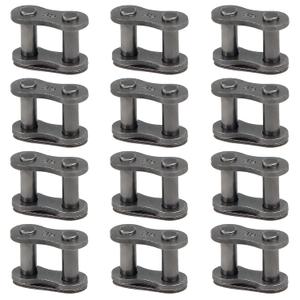 2 x 12 Pcs #35 Master Link for Bicycle Chain, Chain Master Link, Bike Chain Link Connector for Motorcycles Bicycles Mini Bikes