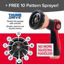 Pocket Hose 25 FT Copper Head Expandable Garden Hose with Pocket Pivot, No Tangles, AS SEEN ON TV, 360 Swivel, Tri-Tex Tubing, Force Field Jacket, Lead-Free, No-Kink, Anti-Burst w/APT