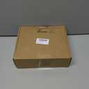 Jenaai 6 Pcs Velvet Glitter Christmas Tree Ornaments Set 3.15 Inch 3 Style Flocked Christmas Balls Ornaments Xmas Balls Decoration for Xmas Tree Decorative Party Wedding(Dark Brown)