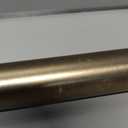 Ivilon Drapery Window Curtain Rod - End Cap Style Design 1 Inch Pole. 28 to 48 Inch Color Warm Gold