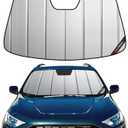 Pigenius Windshield Sun Shade for Ford Edge 2015-2024 Front Window Sunshade - Safeguard