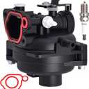 595656 Carburetor Fit for Briggs & Stratton 799583 591323 595656 591979 591160 Carb Fit for 300E 450E 500E 550EX 500 125cc 140cc 08P502 8P502 09P602 9P602 Engine Replacement OE# 799583