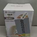 Auto Baby Food Maker, Glass Baby Food Mill, Baby Blender & Steamer and Puree Maker with Auto Cooking, Easy Cleaning, Touch Screen, Dishwasher Safe(12oz)