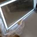 24X48 LED Bathroom Mirror with Lights, Anti-Fog, Backlit + Front Lit (CRI>90), Lighted Bathroom Vanity Mirror for Wall, Memory Function, Dimmable, Tempered Glass, Shatter-Proof, ETL Listed