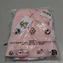 Baby Girl Summer Clothes Outfits Short Sleeve Cute Romper Overall Skirt Dress Headband 3PCS Newborn Outfit (Pink),  0-3 Months